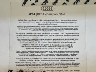 iPad 10ª Gen 256GB + 3 Años Garantía