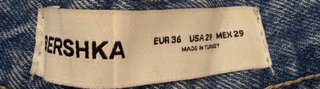 Pantalón vaquero corto de hombre azul claro