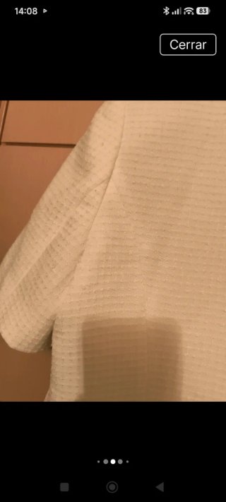 Traje de chaqueta Pilar Rueda blanco roto, crema