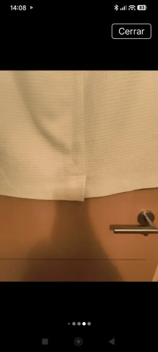 Traje de chaqueta Pilar Rueda blanco roto, crema