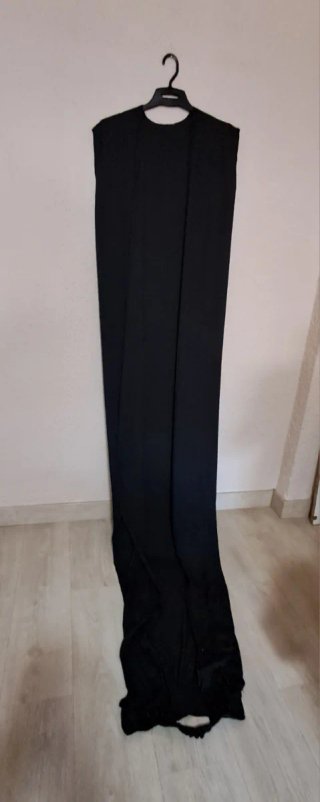 Vestido Bereber Negro Talla Única