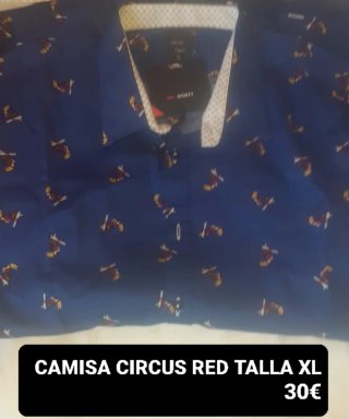 CAMISAS MANGA LARGA CIRCUS RED ITALIANAS