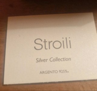 Set Bracciale tennis e Orecchini Stroili argento