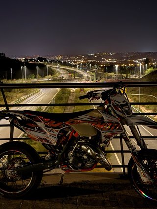 KTM 125 EXC supermotard