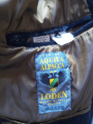 Abrigo Loden Emilio Tucci Negro