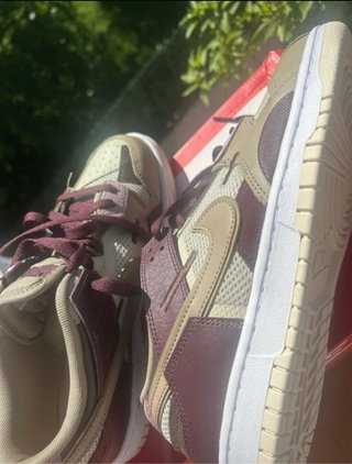 Scarpe Nike Dunk Low Brown Purple Tg 40