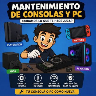 Mantenimientos para tus consolas