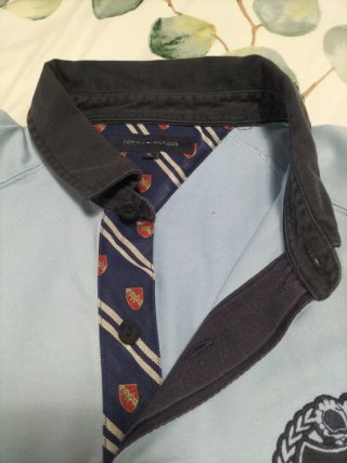 Polo Tommy Hilfiger Azul Claro