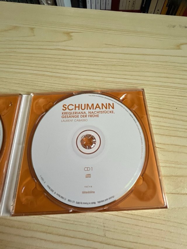 Schumann: Kreisleriana, Fantasiestücke 2 CD