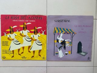 Discos LP Vinilos Zarzuela Años 50