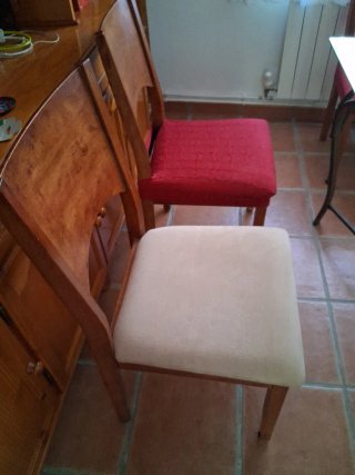 Solo mesa las 6 sillas aparte