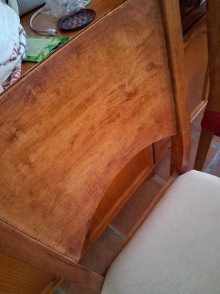 Solo mesa las 6 sillas aparte