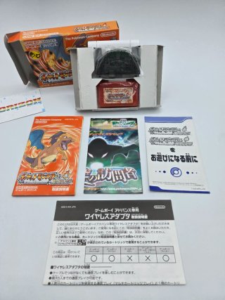 Pokemon Rosso Fuoco Game Boy Advance Giapponese
