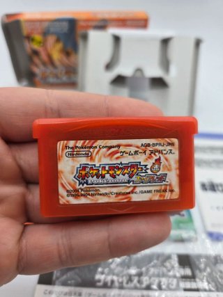 Pokemon Rosso Fuoco Game Boy Advance Giapponese