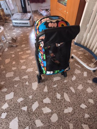 Silla de paseo bebé con estampado divertido