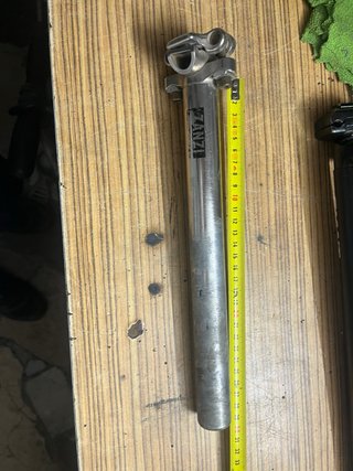 Tija de sillín de bicicleta Zanzi 31.6mm
