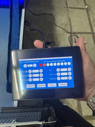 Robot Y&T Multibolas para tenis de mesa