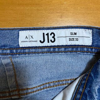 Armani Exchange Pantaloni Jeans Blu Classico