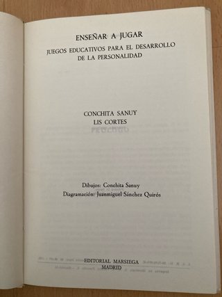 Enseñar a Jugar - Libros para Padres y Educadores