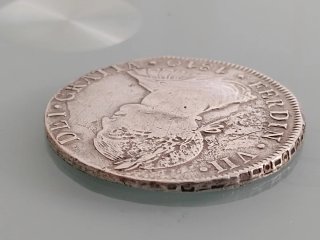 8 Reales Fernando VII Busto Indígena 1810