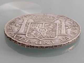 8 Reales Fernando VII Busto Indígena 1810