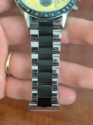 Reloj Sekonda Cronógrafo Esfera Amarilla