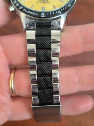 Reloj Sekonda Cronógrafo Esfera Amarilla