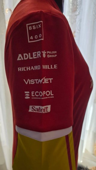 Maglia Ufficiale Ferrari Rossa e Gialla