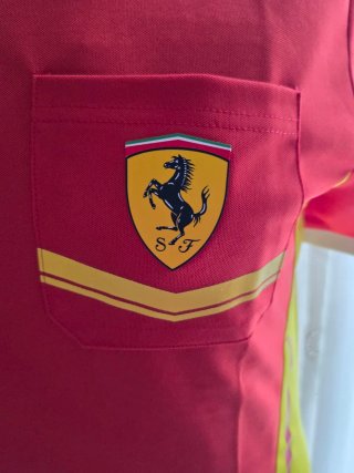 Maglia Ufficiale Ferrari Rossa e Gialla