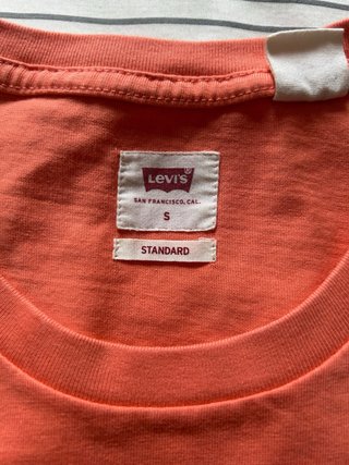 Camiseta Levi's Talla S Naranja