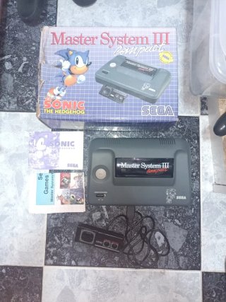 Sega Master System III Compact Gris