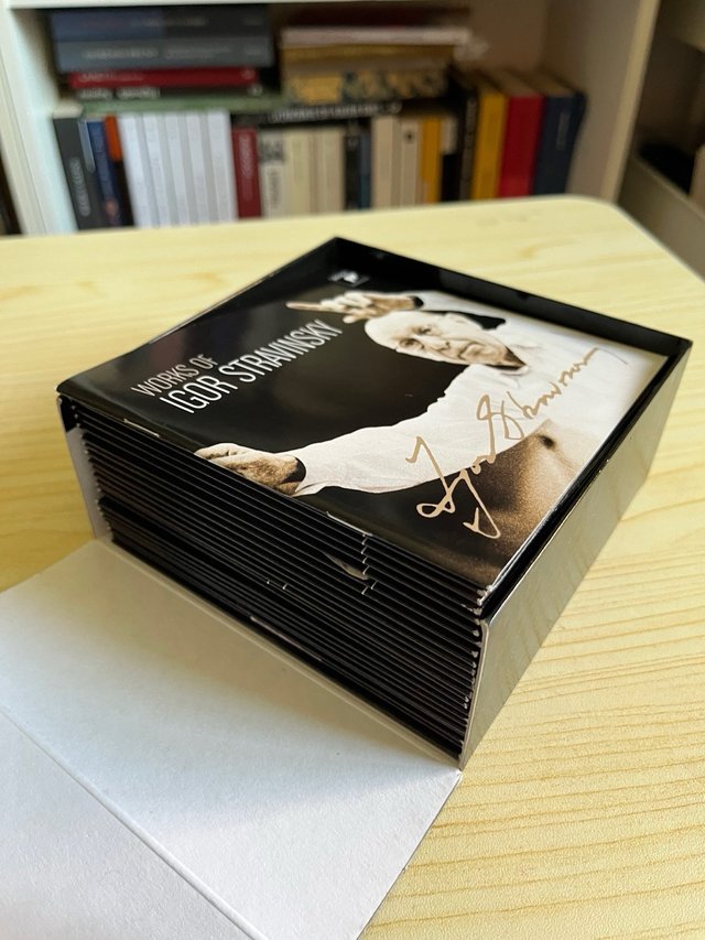 Obra Completa Igor Stravinsky Sony 22 CDs