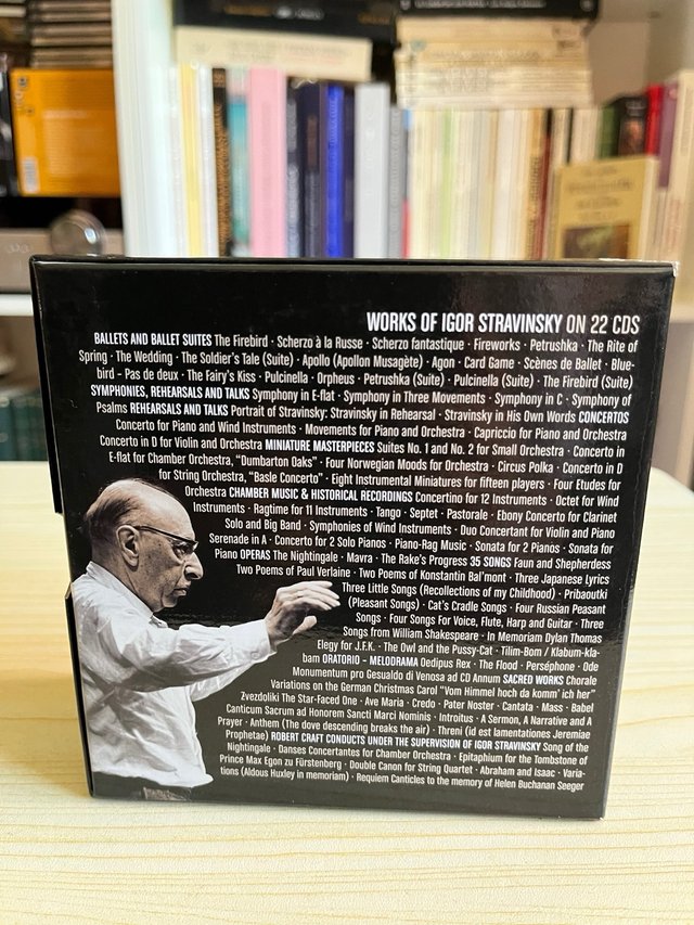 Obra Completa Igor Stravinsky Sony 22 CDs