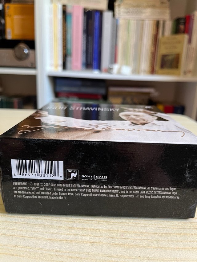 Obra Completa Igor Stravinsky Sony 22 CDs