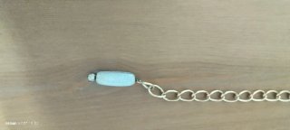 Collar cadena eslabones dorados