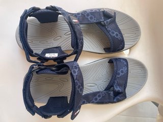 Sandalias +8000 Azul y Gris