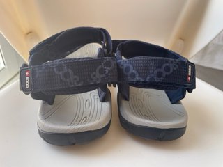 Sandalias +8000 Azul y Gris