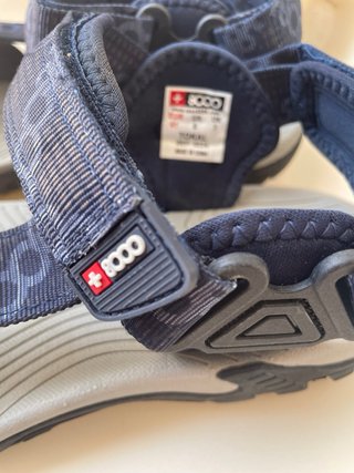 Sandalias +8000 Azul y Gris