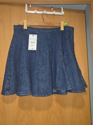 Falda ZARA vaquera azul