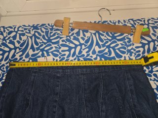 Falda ZARA vaquera azul
