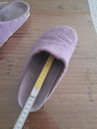 Pantofole viola taglia unica