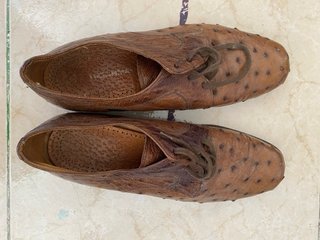 Crockett & Jones Piel de Avestruz Talla 42