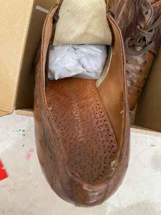 Crockett & Jones Piel de Avestruz Talla 42