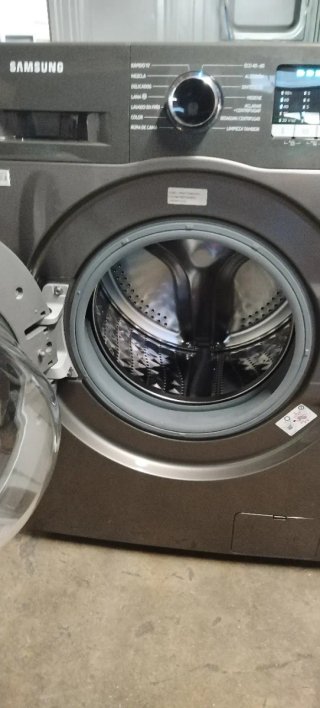 Lavadora Samsung Gris 9kg 1400 RPM