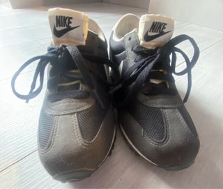 Nuevos! Tennis Nike Retro  Talla 38 Gris/Negro