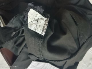 Pantaloncini neri donna con cintura