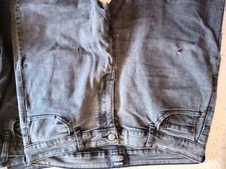 Pantalones vaqueros hombre negros