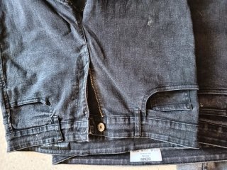 Pantalones vaqueros hombre negros