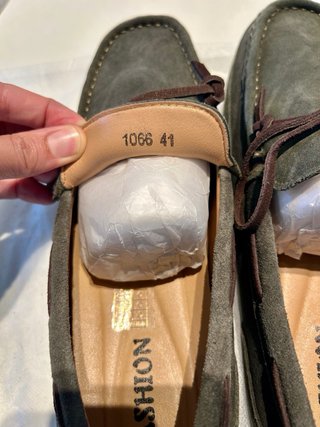Scarpe Moccassini Camoscio Uomo Tg.41