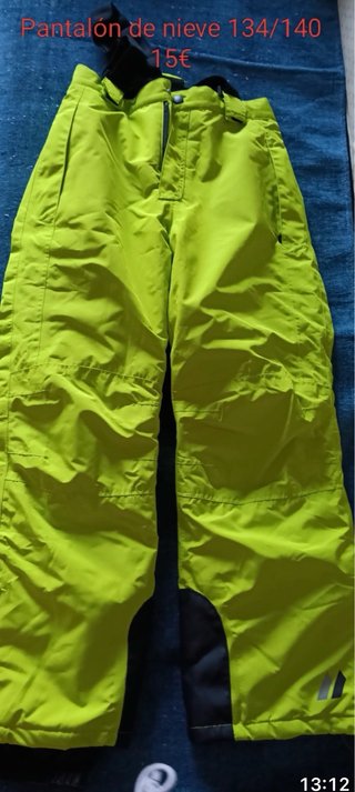 Pantalón de nieve niño 134/140